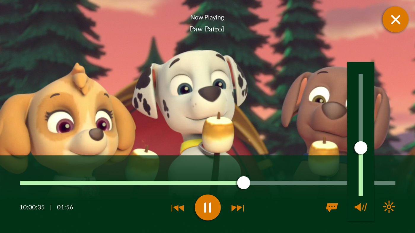Kids Mode, Video player